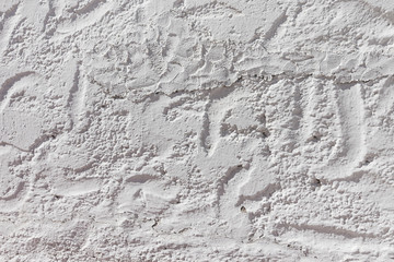 White stucco wall texture background. Plaster wall in Mediterran - 271070344
