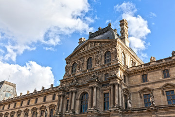 Louvre Palace in Paris