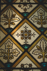 Dekoratives Fensterglas