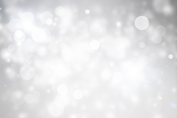 white blur abstract background. bokeh christmas blurred beautiful shiny Christmas lights