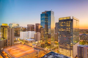 Deurstickers Phoenix, Arizona, USA cityscape © SeanPavonePhoto
