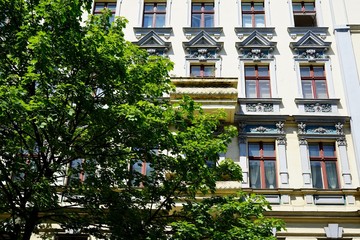 Obraz premium Hausfassade in Berlin (Prenzlauer Berg)