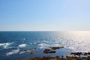 城ヶ島の海岸にて