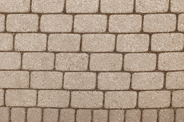 Old grey stone pavement background