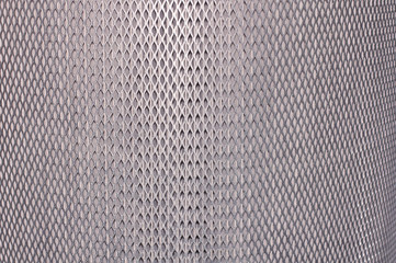 Textural background of new metallic silver mesh