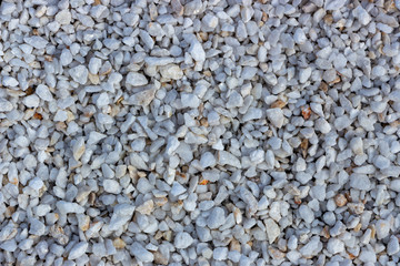 white marble chips texture For use in landscape design, and decoration in floristics