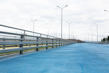 Track in Synthetic Rubber Treadmill.