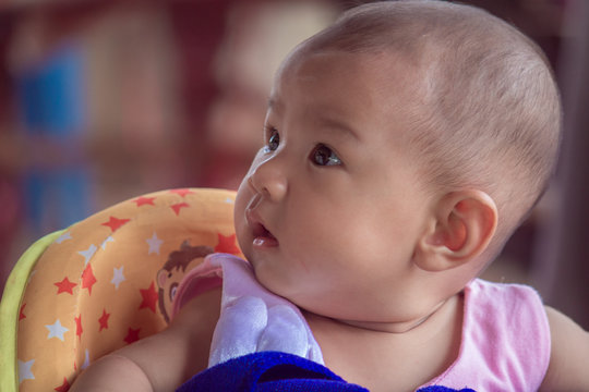 baby cut asisn happy in thailand