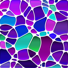 abstract vector stained-glass mosaic background