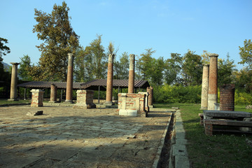 Veleia roman ruins near Piacenza