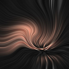 fractal abstractTechnology background concept background illustration wallpaper.red fractal on a black background 