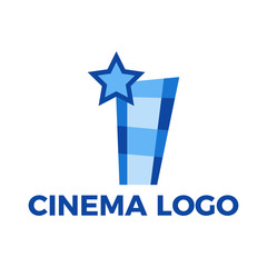 Cinema Logo Vector Design Template Illustration.