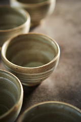 Crockery, tea utensil, pottery or ceramics