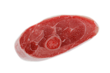 steak of turkey hen isolated