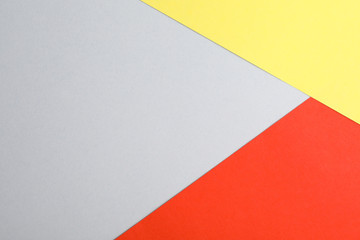 Colorful paper sheets as background, top view