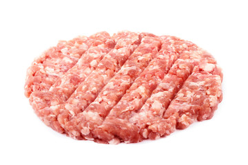 hamburger isolated on white background