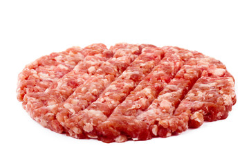 hamburger isolated on white background