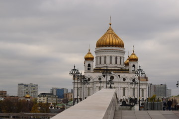 Obraz premium cathedral of christ the savior in moscow