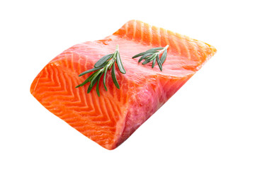 salmon isolated