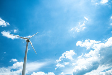 Wind Turbine and Blue Skies 8