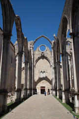 Couvent des Carmes de Lisbonne - Eglise sans toit