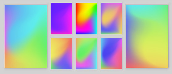 Fototapeta premium Bright colors gradient abstract soft background. 