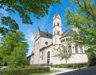 Naklejka premium St. Castor Basilica (Basilika St. Kastor) in Koblenz