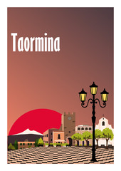 Taormina Travelposter