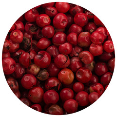 pink peppercorn background