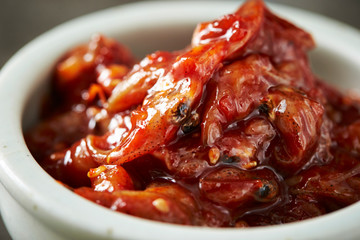 Jeotgal, Korean salted fermented seafood 
