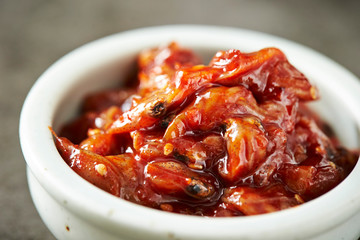 Jeotgal, Korean salted fermented seafood 