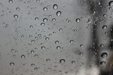  Rain on the windshield, blurry pictures