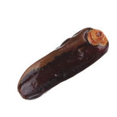 dried fig isolated on white background