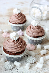 Homemade Chocolate Cupcake 