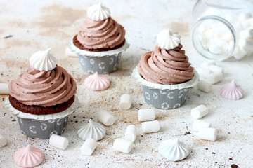 Homemade Chocolate Cupcake 