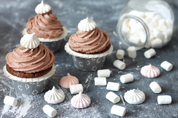 Homemade Chocolate Cupcake 