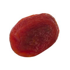 dried apticot isolated