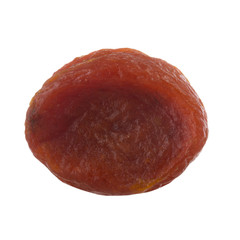 dried apticot isolated