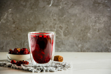 Hibiscus tea composition