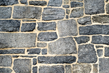 Textured Close Up Stone Wall