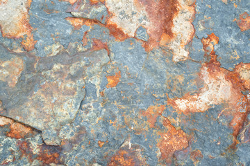 Weathered Rock Textured and Multi Colored