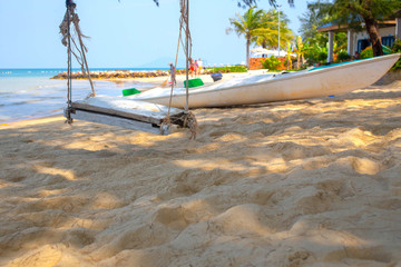 swing on the beach in Phu Quoc