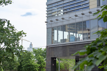 Office building during the renovation of premises.