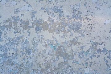 Painted concrete wall