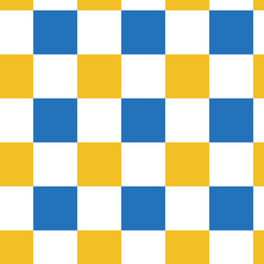 abstract background with yellow blue squares