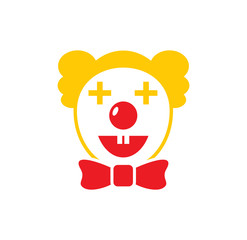 Circus related icon on background for graphic and web design. Simple illustration. Internet concept symbol for website button or mobile app.