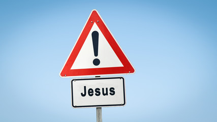 Street Sign to Jesus