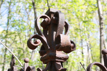 elements of decoration of ancient stone monuments  