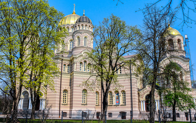 Riga Nativity of Christ Orthodox Cathedral, Latvia