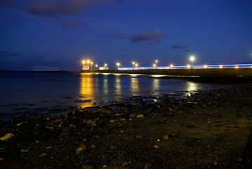 Bridge in the night